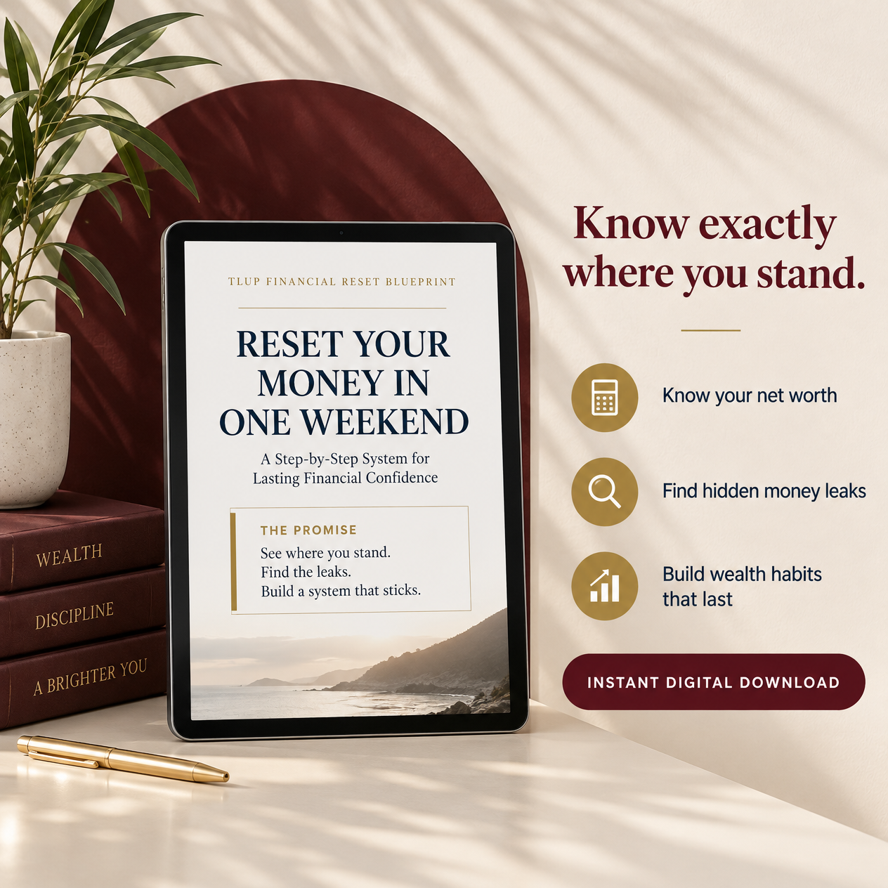TLUP Financial Reset Blueprint cover